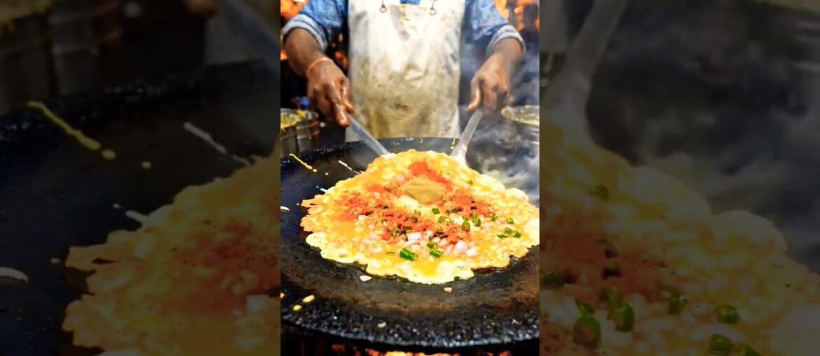 👉 "10₹ का देसी आमलेट 😲 | Chulha Omelette Village Style 🔥"#viral #shorts