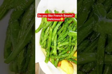 Homemade French Beans. #simplerecipe #frenchbeans #food #homecookingshorts