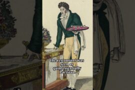 What Restaurants Were Like in Paris in 1815 #foodhistory #parishistory #frenchhistory #historyshorts