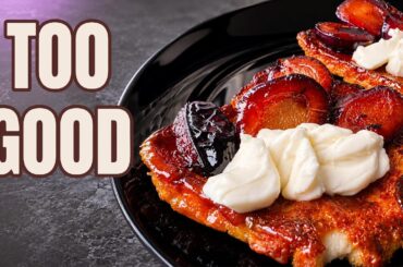 The Best Caramelized Plum French Toast I've Ever Made