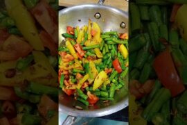Fried Beans Sabji | French Beans Recipe #food #youtubeshorts #shorts #shortsviral #frenchbeans