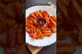 Spicy Garlic French Fries #recipe #cooking #viral #food #shorts #potato #snacks #fries #reels #fried