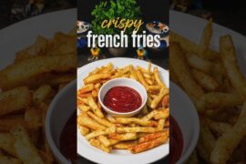 🍟 Crispy French Fries Recipe #shorts #frenchfries #cookingshorts #foodshorts