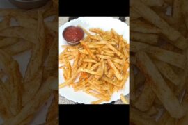 Crispy French Fries Recipe | Restaurant Style French Fries | Easy Snack Recipe😋 @Foode_Baba