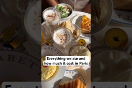 Everything we ate and hoe much it cost in Paris in 36 hours! #parisfood #travelfoodie #paristravel