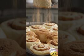 Cinnamon Sugar French Toast Roll-Ups | Sweet & Crispy Treat #shorts #food #recipe