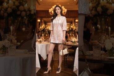 Maple #OOTD | Louis Vuitton Floral Wallpaper Mini Dress | French Fine Dining