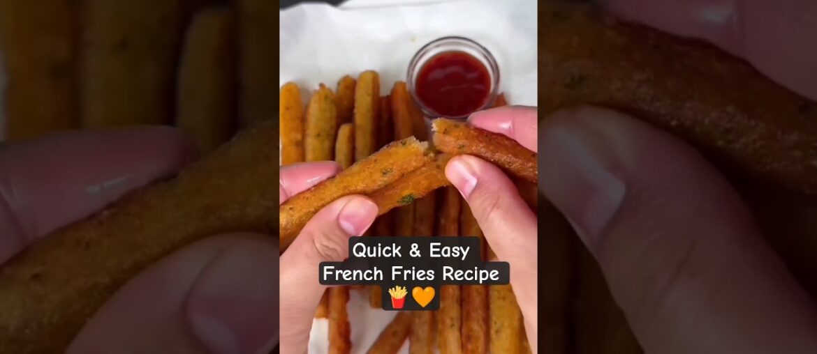 Quick & Easy French Fries Recipe 🍟🧡 #food #shorts #youtubeshorts #ytshorts #recipe #trending #music Quick & Easy French Fries Recipe 🍟🧡 #food #shorts #youtubeshorts #ytshorts #recipe #trending #music