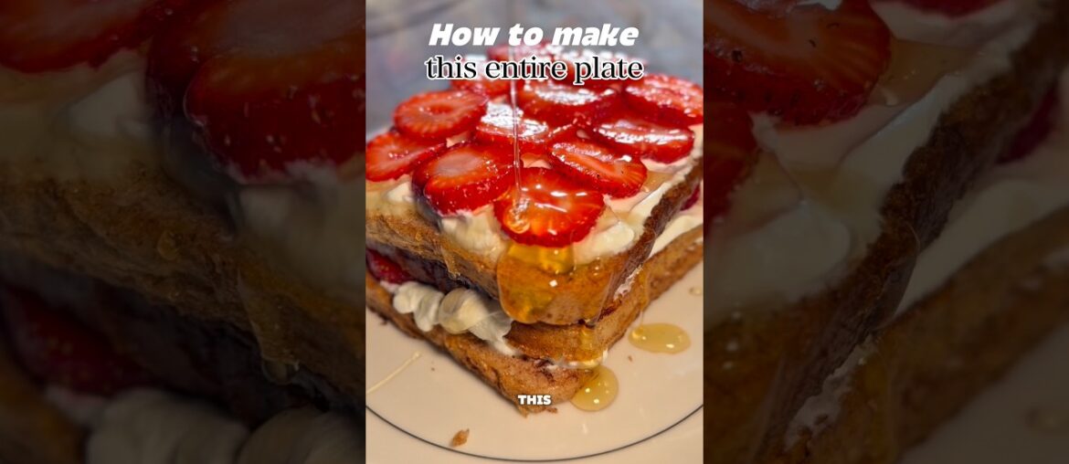 The 30g Protein French Toast ( Only 318 Calories! ) 😱#frenchtoast #brunch #recipe The 30g Protein French Toast ( Only 318 Calories! ) 😱#frenchtoast #brunch #recipe