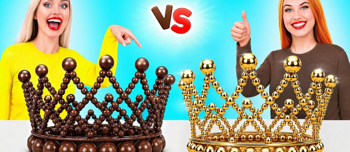 Real Food vs Chocolate Food Challenge | Delicious Food Recipes by Multi DO Challenge