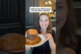 Would you spend $99 on a burger?