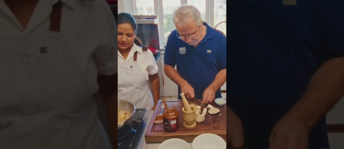 What happens when T&T meets France in the kitchen? 🇹🇹🤝🇫🇷#frenchfood #recipes #foodshorts