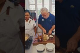 What happens when T&T meets France in the kitchen? 🇹🇹🤝🇫🇷#frenchfood #recipes #foodshorts