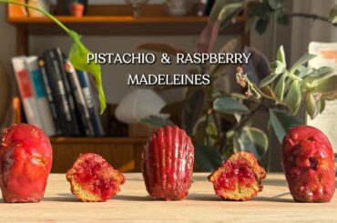 French Bakery-Style Pistachio & Raspberry Madeleines: Perfect Every Time (FULL RECIPE)