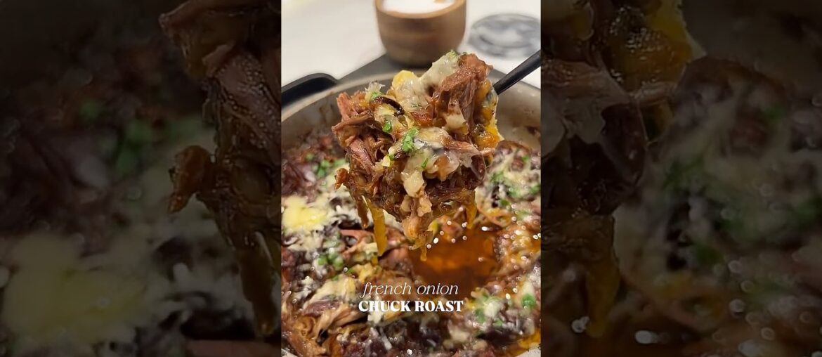 🧅FRENCH ONION CHUCK ROAST 🧅FRENCH ONION CHUCK ROAST