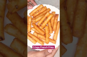 Crispy French Fries Recipe 🍟 #shorts #ytshorts #recipe