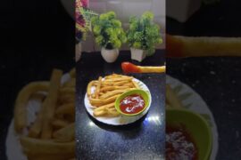 EASY FRENCH FRIES RECIPE 🍟🍴 #food #viral #recipe #cooking