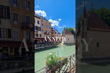 Lake Annecy 🇫🇷 is one of those places you can never get out of your head ❤️ #travel #france #shorts