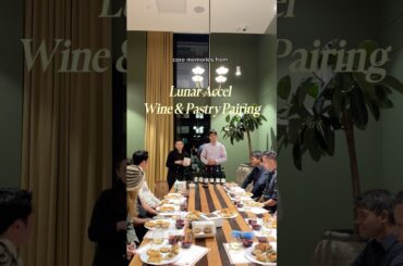 core mems from Lunar Accel’s French wine & pastry pairing 🍷🥮✨