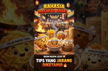 Tips Masakan Anti Gagal! 🍳🔥 Nasi Goreng, Dimsum & Kentang Goreng