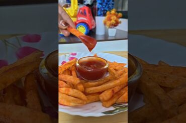 Crispy and Perfect French fries 🍟😍 | Easy French fries recipe 🥰 #shorts #frenchfries #potatosnacks
