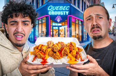 On teste les fast food Français au Québec avec Flamby