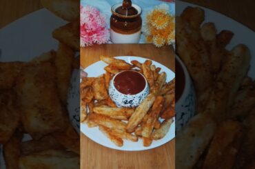 Crispy french fries recipe...#shorts #frenchfries #fries #potatosnacks #snacks #recipe #viral