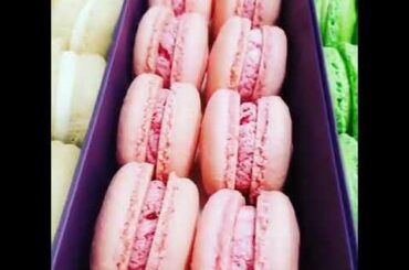 French macaron! #frence#macaron#macarons#pistacho#strawberry#r... #Shorts #chefsam_n