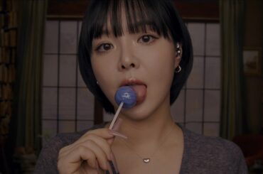 ASMR Gourmet Lollipop Mouth Sounds 🍭 Wet & Sweet