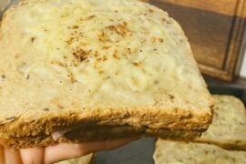 Easy French recipe - béchamel white sauce and coque monsieur