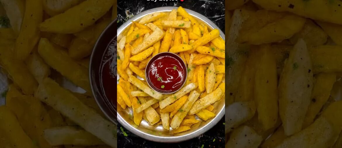 Day 29/100 | Crunchy french fries #food #recipe #shorts #recipe #foodie