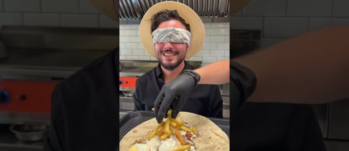 El peor taco frances que me he comido en mi vida