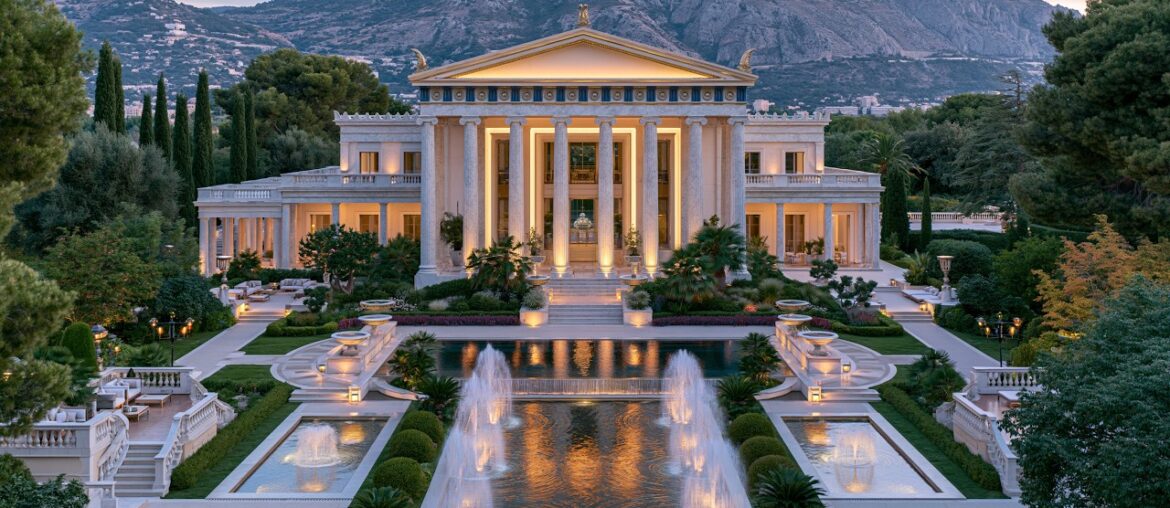 Building a $90 Million Greek-Style Palace in France | Luxury Home Tour Building a $90 Million Greek-Style Palace in France | Luxury Home Tour