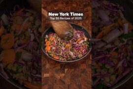 Cooking Every Recipe on the NYT Top 50 List of 2025 | French Lentil Salad #cooking #recipe