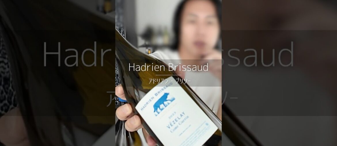 【発掘🇫🇷】アドリアン・ブリソー/Hadrien Brissaud  #wine  #フランスワイン #ワインのある暮らし