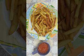 French fries recipe in short #shortsfeed #frenchfries