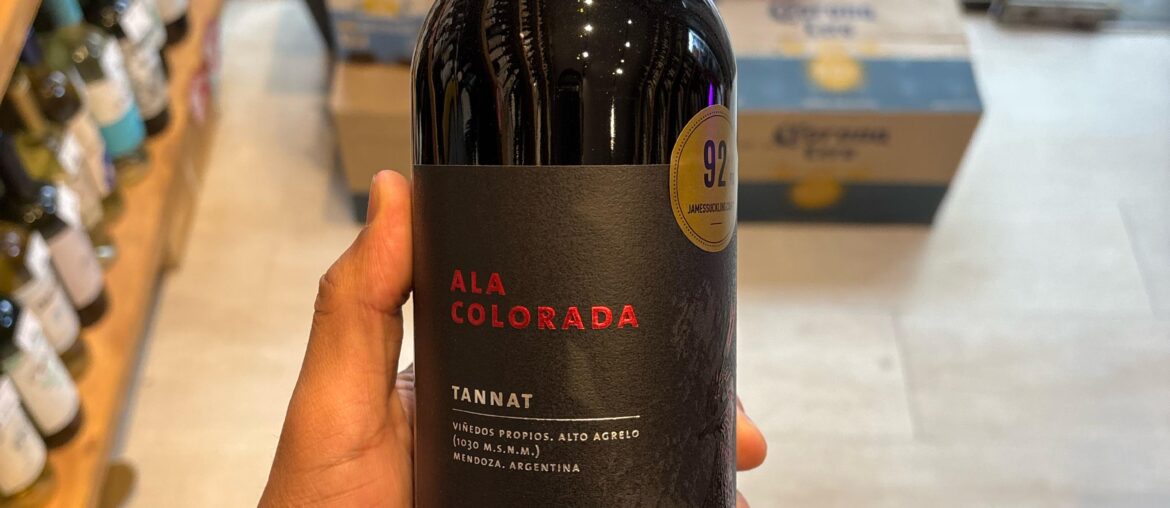2018 Ala Colorada Tannat