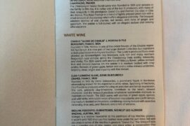 First class Etihad lounge wine list. What should I be drinking???