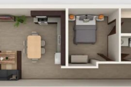 Any ideas on how to use the space in the long entry / hallway?