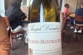 This '98 bottle of Joseph Drouhin Puligny-Montrachet was a shot in the dark... but it was amazing