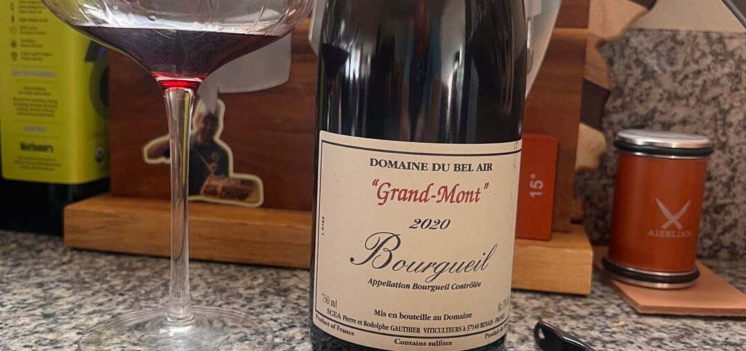 2020 Domaine du Bel Air (Pierre et Rodolphe Gauthier) Bourgueil Grand Mont 2020 Domaine du Bel Air (Pierre et Rodolphe Gauthier) Bourgueil Grand Mont
