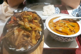 Repas d'anniversaire dans mon restaurant thaï préféré