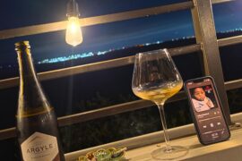 Celebrating the USA’s strong World Cup opener: 2020 Argyle Chardonnay Blanc de Blancs (and summer night accoutrements)