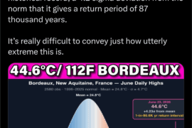 What is the impact of the European heat dome on vineyards?