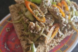 Tartine aux céréales avec Rillette de sardine