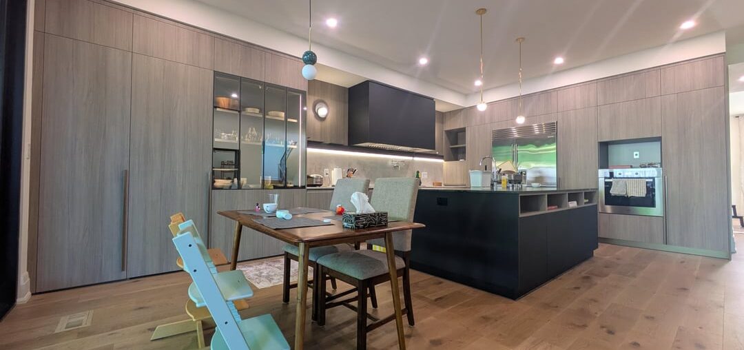 New Kitchen installed. Sketch up vs final.