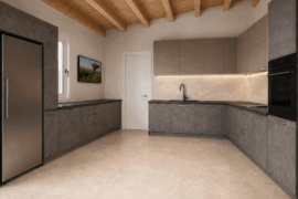 What color should I choose for the wood in my new kitchen?