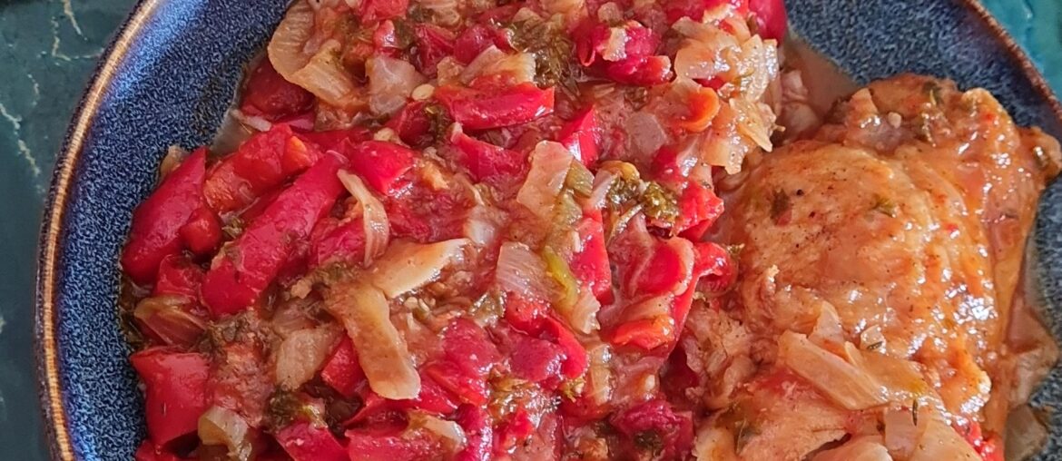 Poulet basquaise