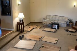 Help! Flooring sample decision for 1200sq ft main level