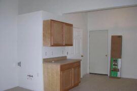 Just moved into a recently converted loft that used to be a motel room. They made some interesting choices and now i have two areas that i have no idea what to do with them
